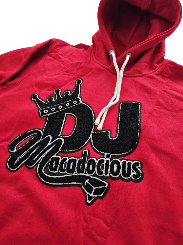 DJ Macadocious Red Hoodies